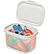 OXO Pet Multipurpose Container, Storage bins with Lid For Dog Toys, Removable Hinged Lid For Easy...