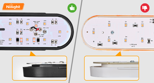 6inch oval trailer lights red 10led brake stop turn signals lighting for truck trailer rv camper 