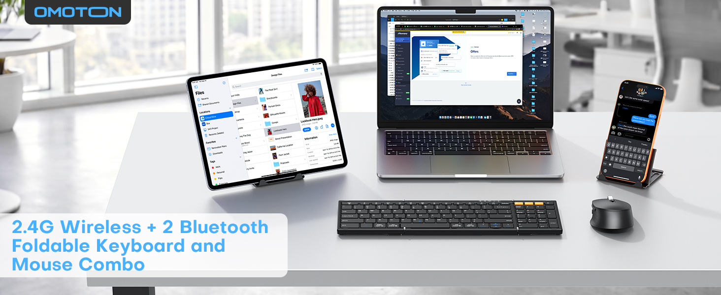 Foldable and Mouse Keyboard