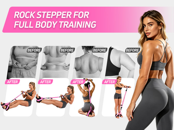 multifunction pedal resistance band