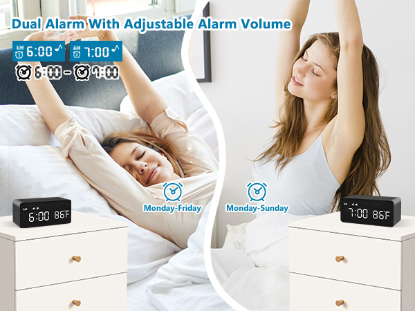 dual alarm clock 