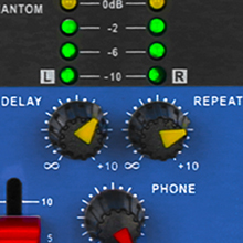 REVERB KNOB ADJUSTMENT