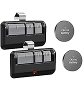 2 Replacement Garage Door Opener Remote,Compatible with Liftmaster Chamberlain Sears Craftsman Ga...