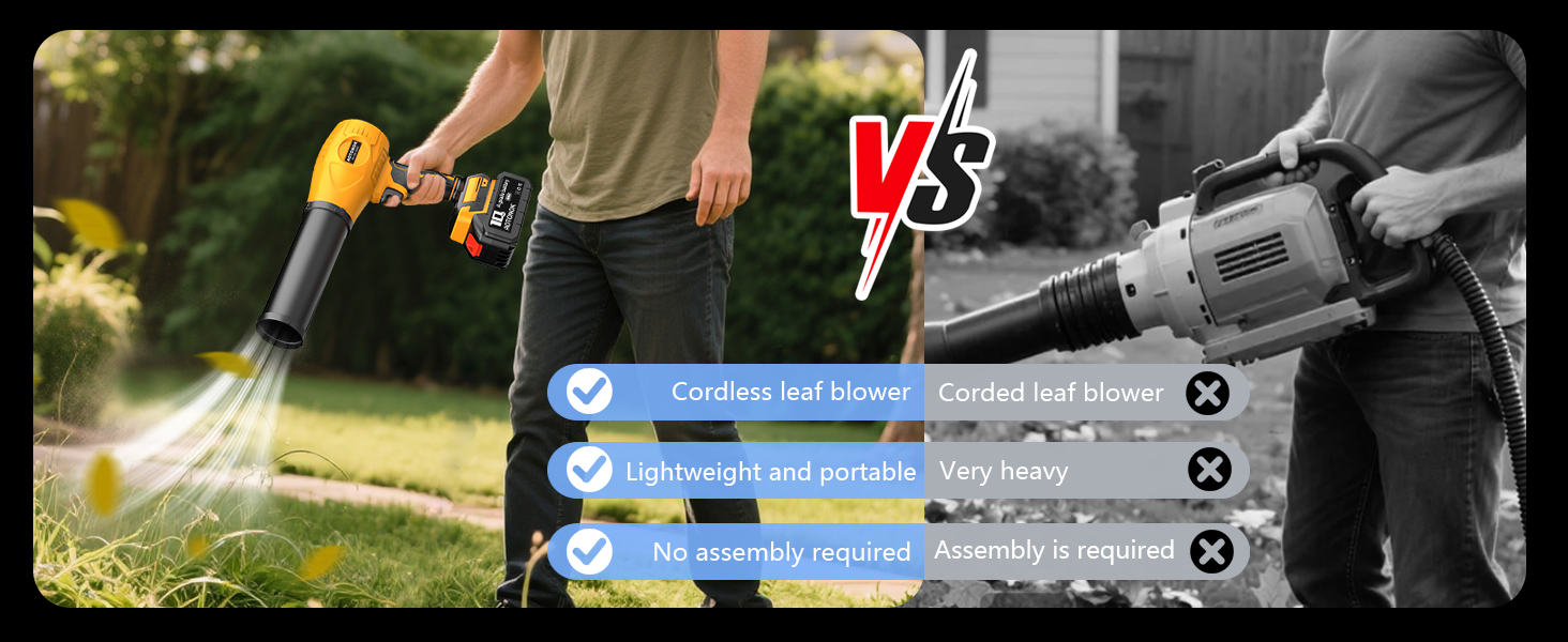 cordless leaf blower handheld