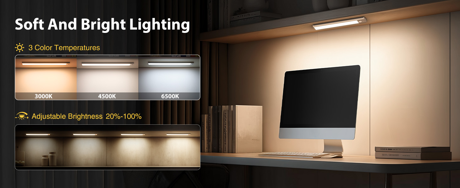 dimming and adjustable color temp