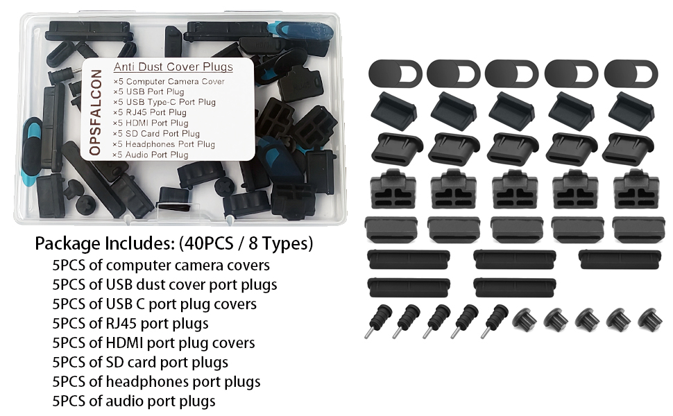 Anti Dust Cover Dust Plugs Caps