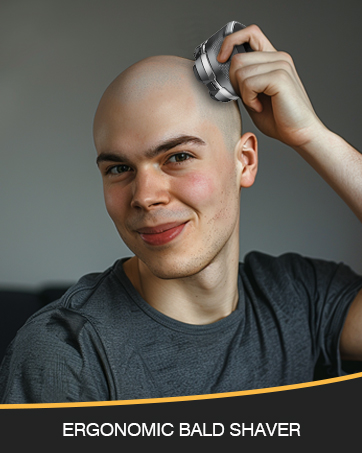 Ergonomic Bald Shaver
