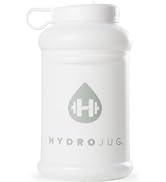 HydroJug - Water Bottle with Straw &amp; Handle - 64 oz Half Gallon Jug - Leak-Resistant - BPA-Free