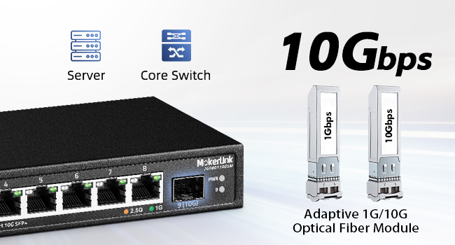 8-Port 2.5G Ethernet Switch
