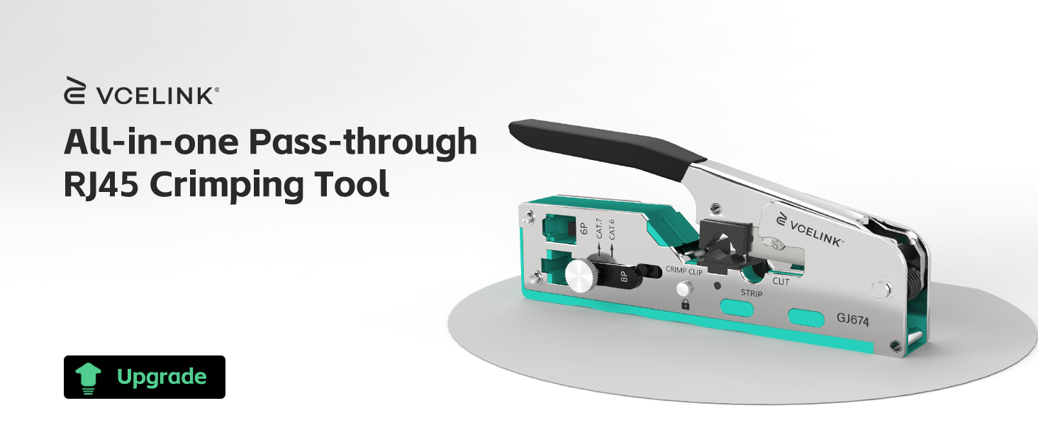 all-in-one pass-through rj45 crimping tool