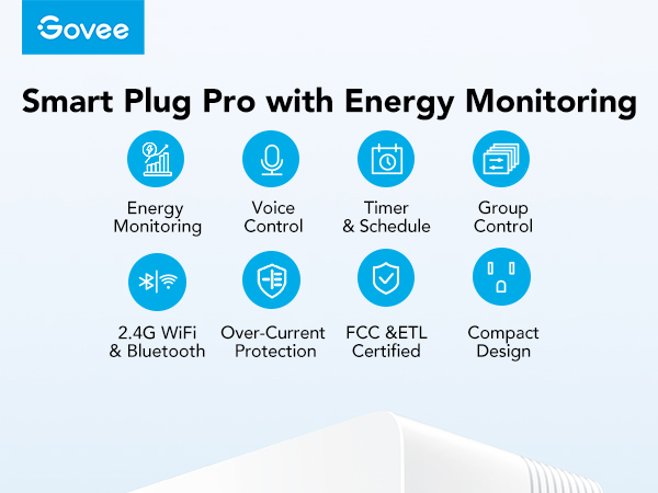 Govee Smart Plug with Energy Monitoring