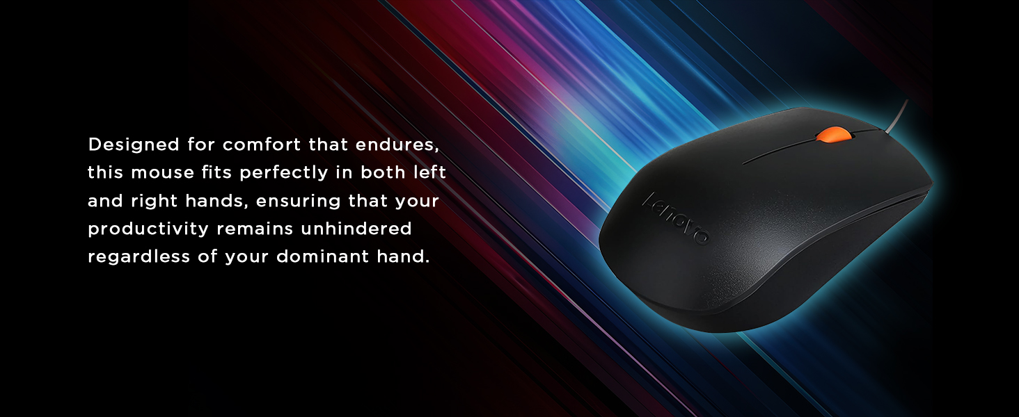 All-Day Comfort, Ambidextrous Control