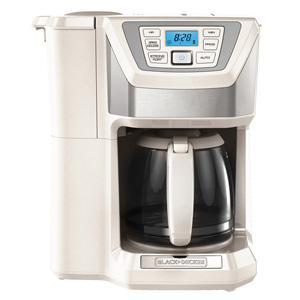 12-Cup Mill &amp; Brew Coffeemaker (White)