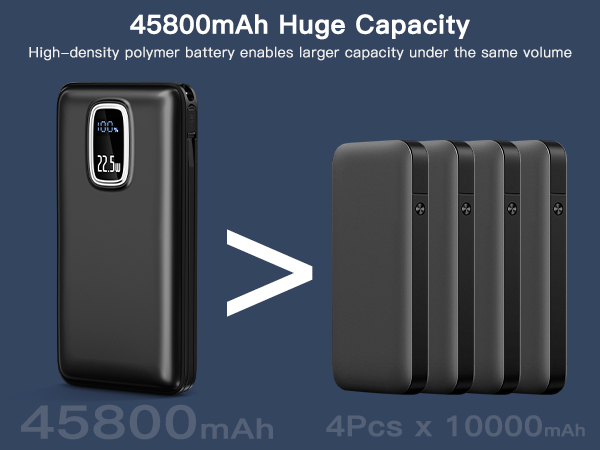 45800mAh Capacity