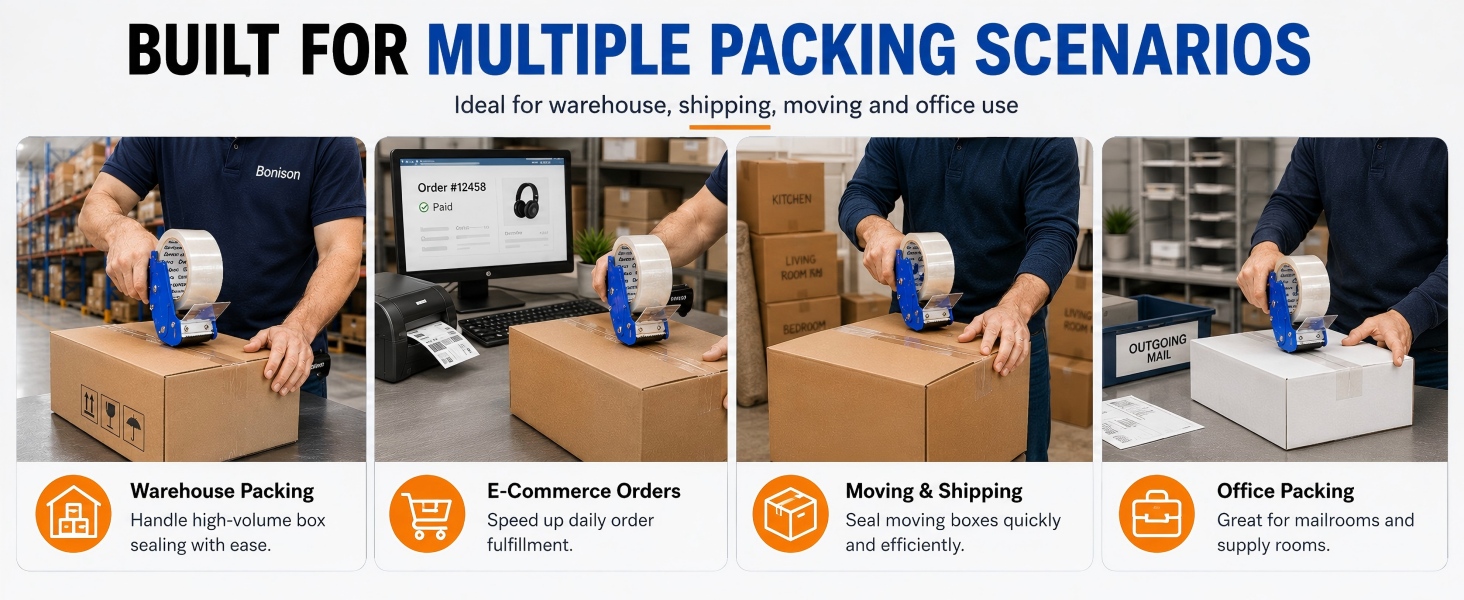 tape gun for packing boxes