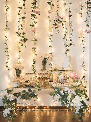 Curtain Lights for Artifical Ivy Leaves