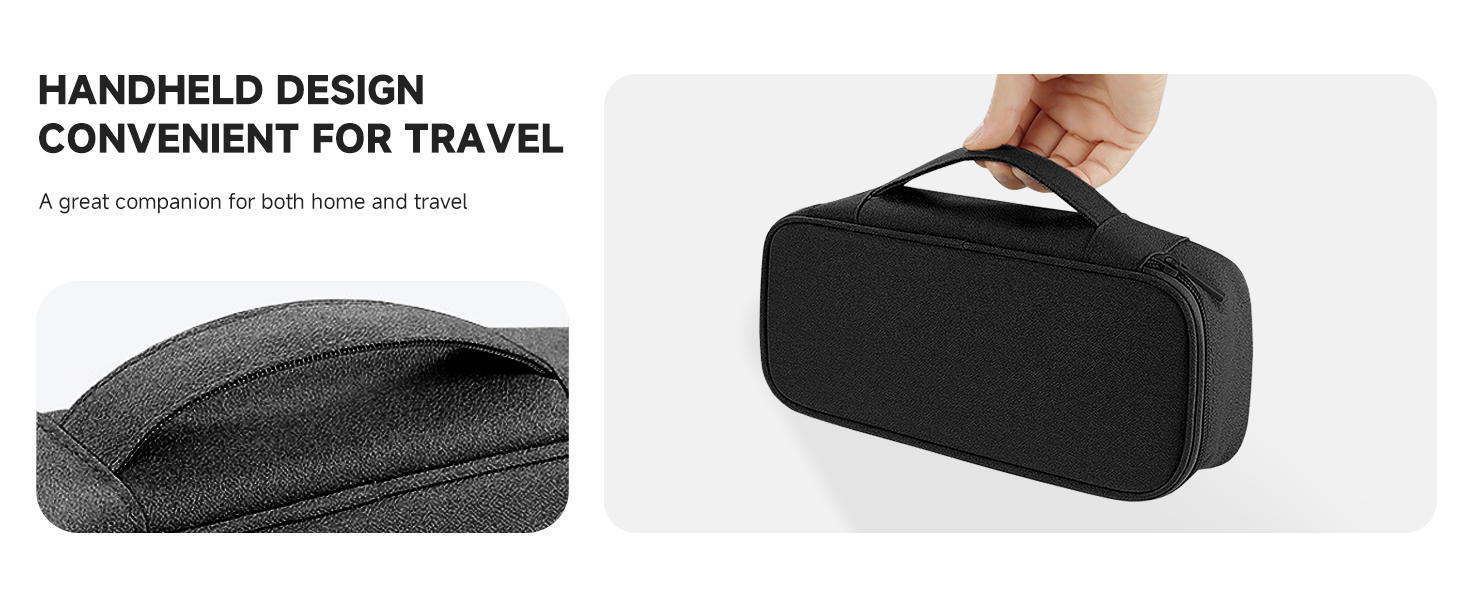 handheld design, convenient for travel