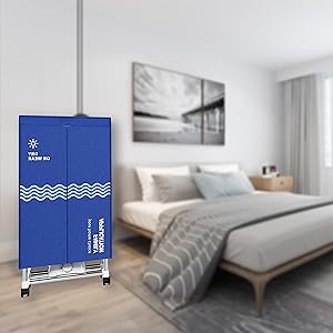 Bedroom wardrobe dryer