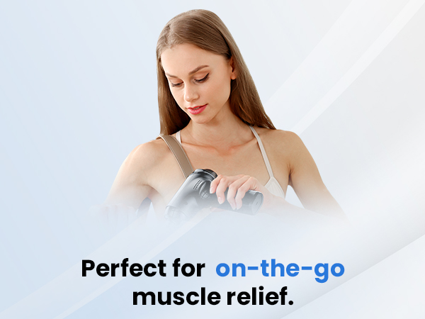 massage gun with Metal Head