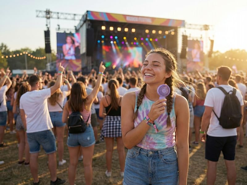 disney world cruise travel essentials portable pocket fan summer camp gear for kids compact cooling