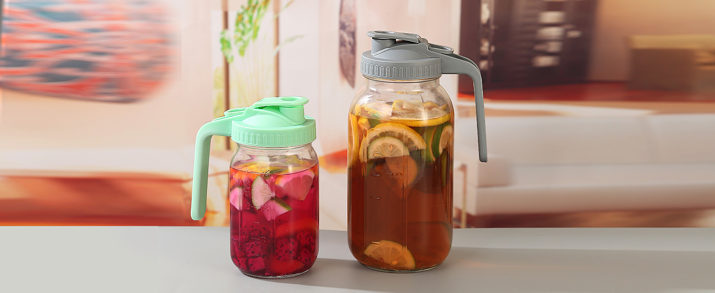 glass pitcher