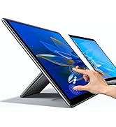 UPERFECT Y Portable Monitor Freestanding Touchscreen, 15.6''FHD 1080P IPS Screen with Adjust Kick...