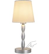 CASTLELIFE Portable Cordless Table Lamp,Touch Desk Lamp Rechargeable Battery Powered, 3-Level Bri...