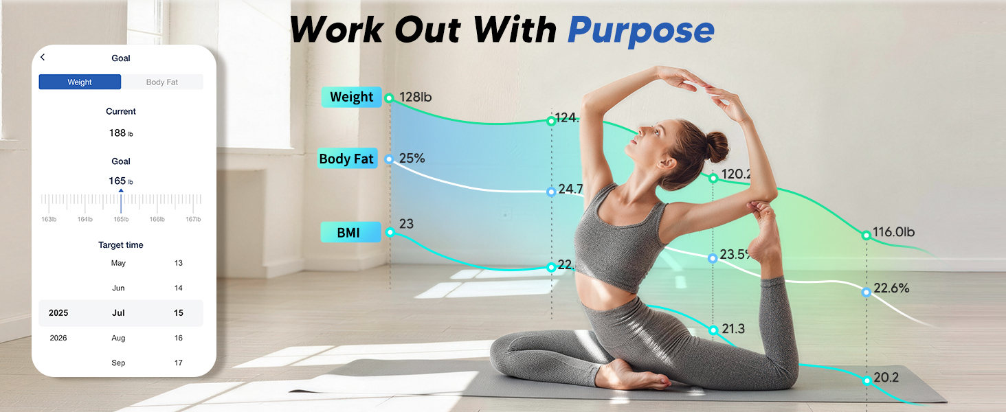 ge smart scale for body weight