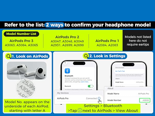 Check Headphones Model