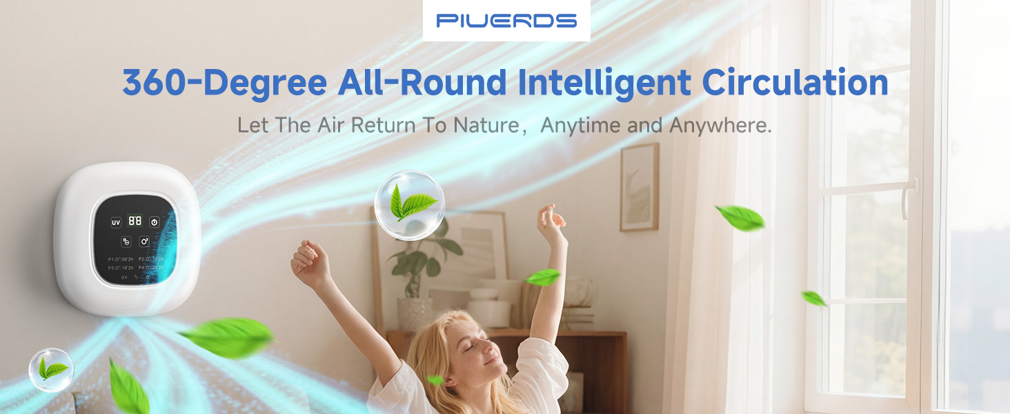 Air Purifier Ozone &amp;amp; Negative Ion 99% Odor Eliminator for Pet