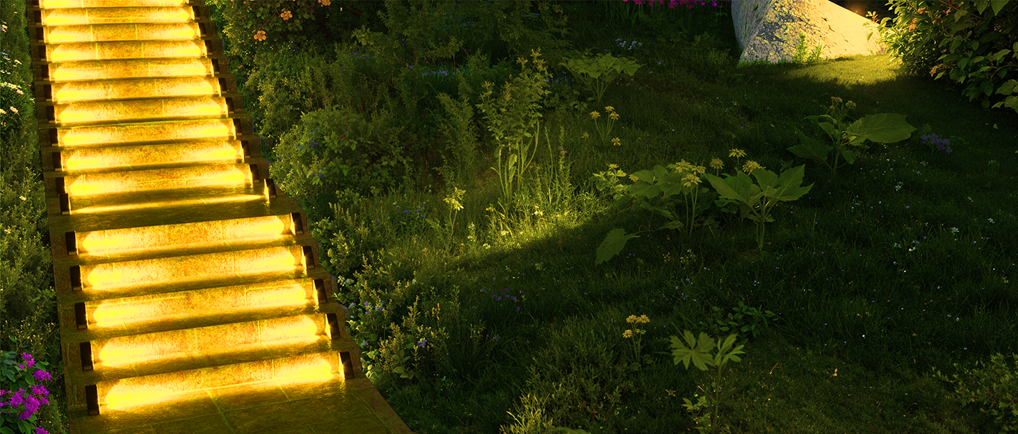 Solar Stair Lights for Outside