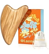 Olaemuo Gua Sha Facial Tools - Face Massager Tool for Lymphatic Drainage, Jawline Sculpting &amp; Puf...