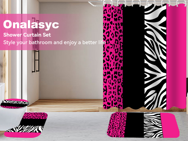 bathroom rug and shower curtain sets