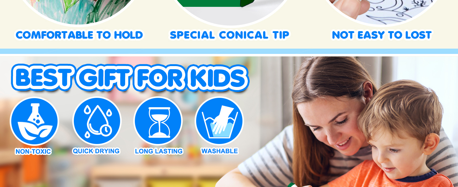 washable markers