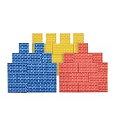 Bankers Box at Play Cardboard Building Blocks, 40 Pack, Large and Medium Cardboard Blocks for Kids
