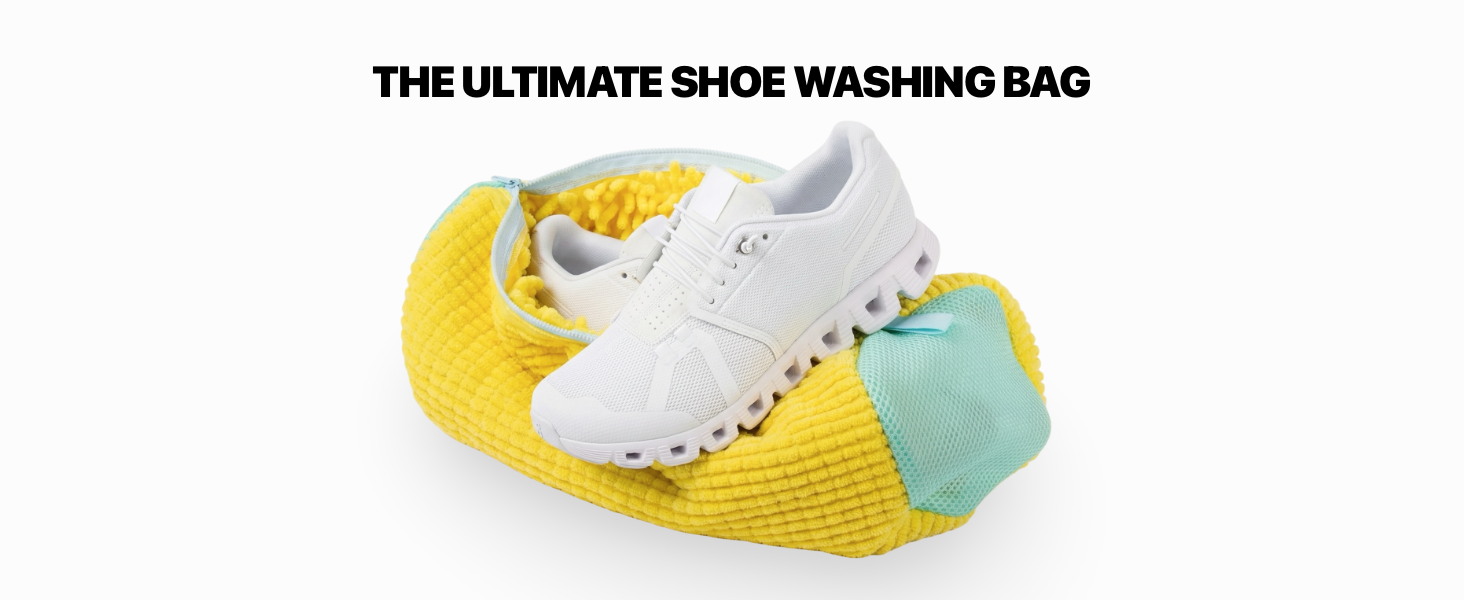 Shoe Washing Machine Bag - Laundry Shoe Bag for Washer and Dryer