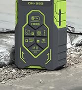 Laser Measurement Tool, Inkerma Bilateral Laser Distance Meter,Rechargeable Laser Measure with Co...