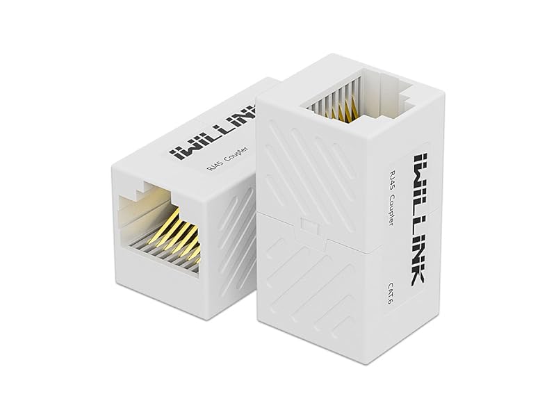 iwillink White Ethernet Couple