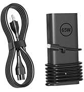 PowerPortnerLink 65W USB C Charger Compatible with Dell Pro 13 14 16 Xps 12 13 9315 7390 inspiron...