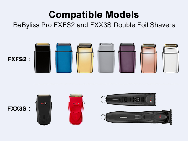 Compatible with BaBylissPRO FXFS2 FXFS2G Clipper Trimmers 