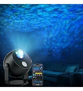 Govee Star Projector Light, Ocean Wave Projector Light with Dynamic Ripple Effects, Works with Ma...