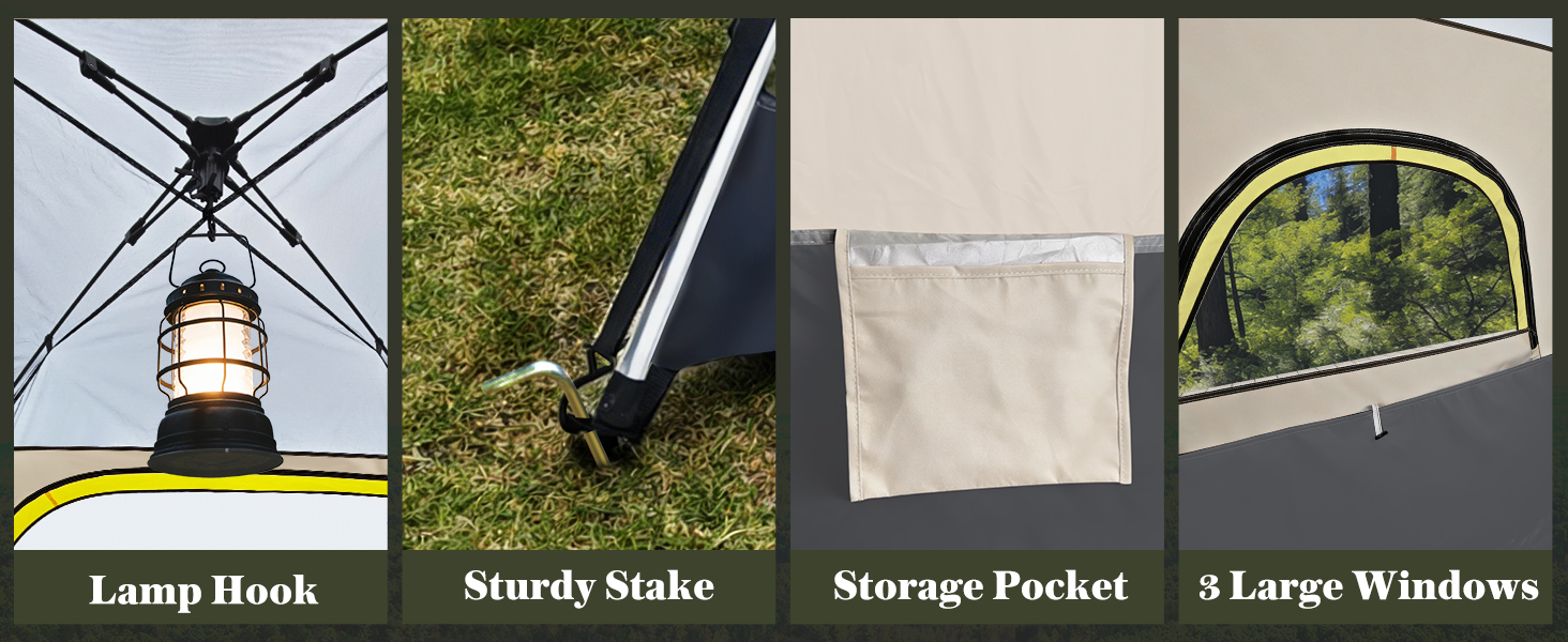 easy setup instant camping tents