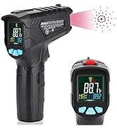 Infrared Thermometer Gun, Handheld Digital Laser Temperature Gun 57°F ~1022°F (-50°C ~ 550°C) wit...