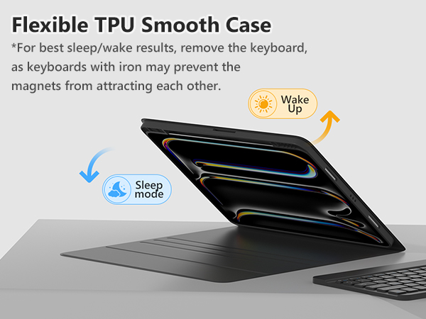 ipad pro 13 inch case 2024 with keyboard ipad 13 pro case with keyboard apple ipad pro 13 inch m4