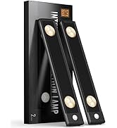 Under Cabinet Lights, Wireless Motion Sensor Light Indoor, Black 10in LED warm Lighting Rechargea...