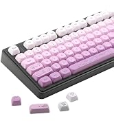 AKepopery 134Keys PBT Keycaps MOA Profile Key Cap for Cherry Gateron MX Switches Mechanical Keybo...