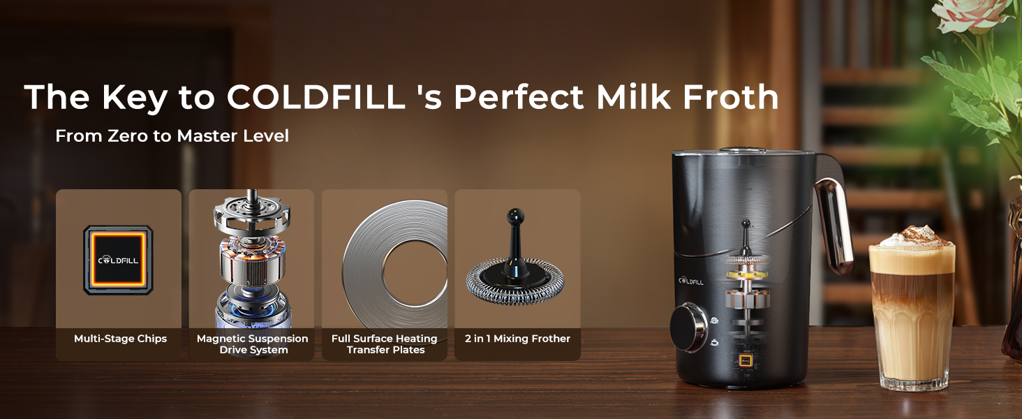 Milk Frother and Steamer