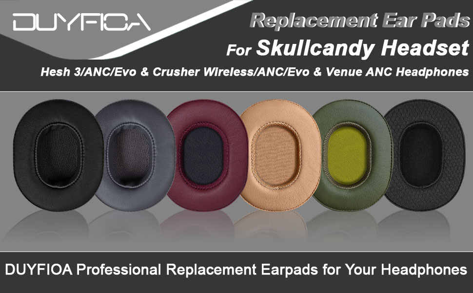 replacement earpads for Skullcandy crusher