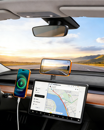 Magnetic Laptop Phone Mount