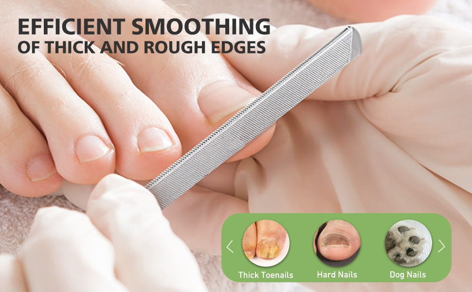 toenail file for thick nails